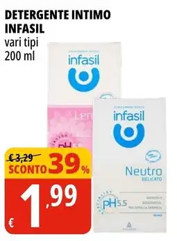 Tigros Detergente intimo INFASIL offerta