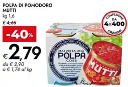 Bennet Polpa di pomodoro MUTTI offerta
