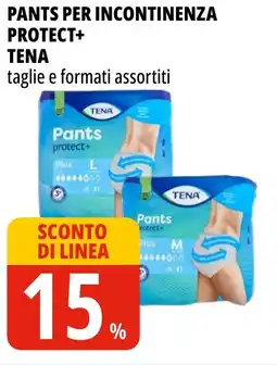 Tigros Pants per incontinenza protect+ TENA offerta