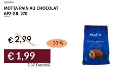 Prezzemolo e Vitale Motta pain au chocolat offerta