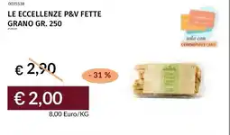 Prezzemolo e Vitale Le eccellenze p&v fette grano offerta