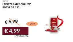 Prezzemolo e Vitale Lavazza caffe qualita' rossa offerta