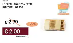 Prezzemolo e Vitale Le eccellenze p&v fette integrali offerta