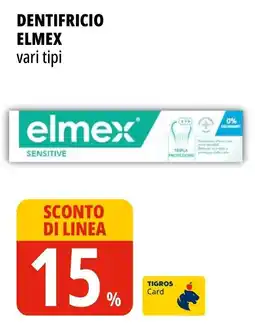 Tigros Dentifricio ELMEX offerta
