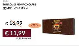 Prezzemolo e Vitale Tonaca di monaco caffe macinato offerta