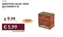Prezzemolo e Vitale Morettino cialde i paesi dell'aroma x 50 offerta