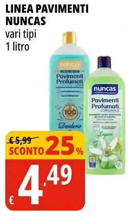 Tigros Linea pavimenti NUNCAS offerta