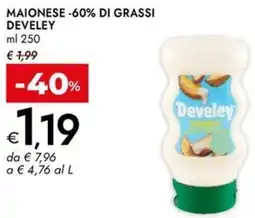 Bennet Maionese-60% di grassi DEVELEY offerta