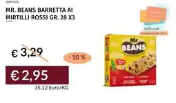 Prezzemolo e Vitale Mr. beans barretta ai mirtilli rossi offerta