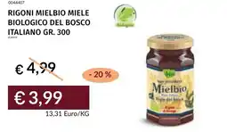 Prezzemolo e Vitale Rigoni mielbio miele biologico del bosco italiano offerta