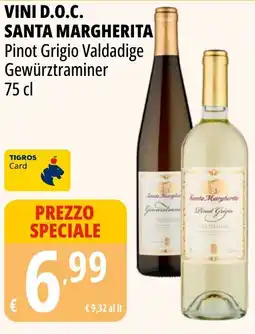 Tigros Vini d.o.c. SANTA MARGHERITA offerta