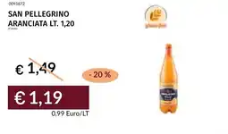 Prezzemolo e Vitale San pellegrino aranciata offerta