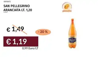 Prezzemolo e Vitale San pellegrino aranciata offerta
