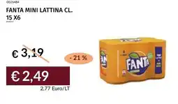 Prezzemolo e Vitale Fanta mini lattina offerta