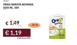 Prezzemolo e Vitale Orasi barista bevanda soia offerta