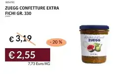 Prezzemolo e Vitale Zuegg confetture extra fichi offerta