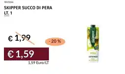 Prezzemolo e Vitale Skipper succo di pera offerta