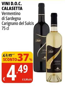 Tigros Vini d.o.c. CALASETTA offerta