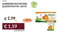 Prezzemolo e Vitale Almaverde bio nettare di albicocca offerta