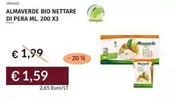Prezzemolo e Vitale ALMAVERDE BIO NETTARE DI PERA offerta