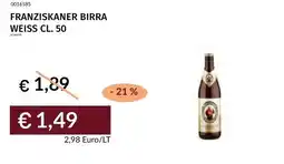Prezzemolo e Vitale Franziskaner birra weiss offerta