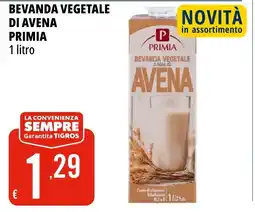 Tigros Bevanda vegetale di avena PRIMIA offerta