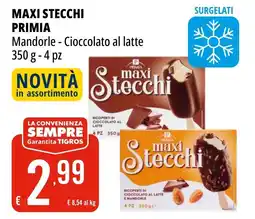 Tigros Maxi stecchi PRIMIA offerta