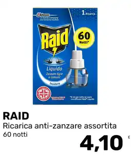 Iper Tosano RAID Ricarica anti-zanzare offerta