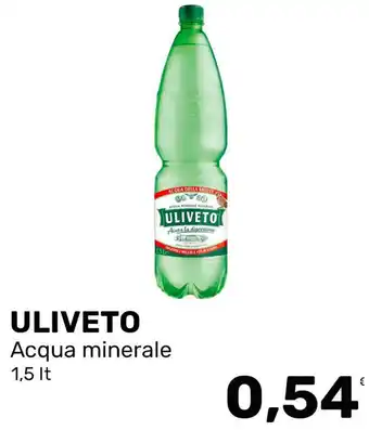 Iper Tosano ULIVETO Acqua minerale offerta