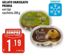 Tigros Gelato variegato PRIMIA offerta