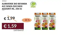 Prezzemolo e Vitale Almaverde bio bevanda ace senza zuccheri aggiunti offerta