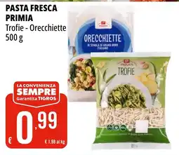 Tigros Pasta fresca PRIMIA offerta