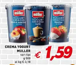 Coal Crema yogurt MULLER offerta