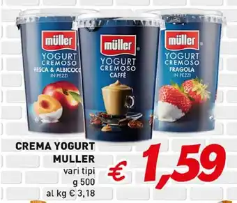 Crema yogurt MULLER