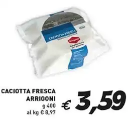 Coal Caciotta fresca ARRIGONI offerta