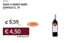 Prezzemolo e Vitale Fazio u munti nero d'avola offerta