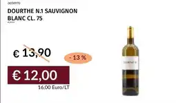 Prezzemolo e Vitale Dourthe n.1 sauvignon blanc offerta