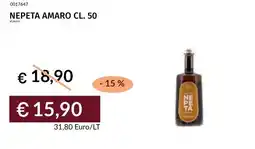 Prezzemolo e Vitale Nepeta amaro offerta