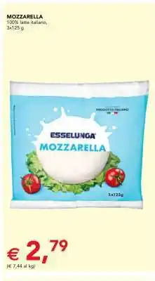 Esselunga Mozzarella offerta