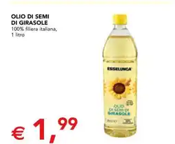 Esselunga Olio di semi di girasole offerta