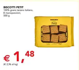 Esselunga Biscotti Petit offerta