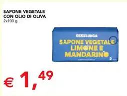 Esselunga SAPONE VEGETALE CON OLIO DI OLIVA offerta