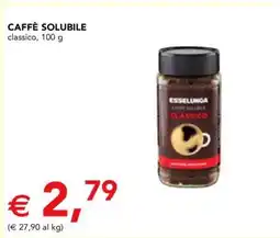 Esselunga CAFFÈ SOLUBILE offerta
