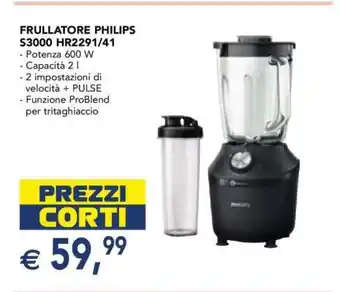 FRULLATORE PHILIPS S3000 HR2291/41