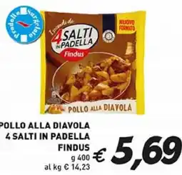 Coal Pollo alla diavola 4 salti in padella FINDUS offerta
