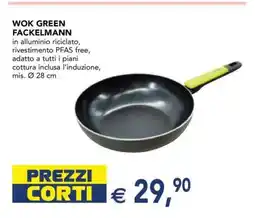 Esselunga WOK GREEN FACKELMANN offerta