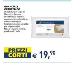 Esselunga GUANCIALE ORTOPEDICO offerta
