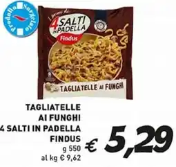 Coal Tagliatelle ai funghi 4 salti in padella FINDUS offerta