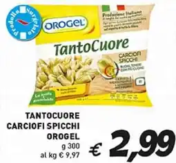 Coal Tantocuore carciofi spicchi OROGEL offerta