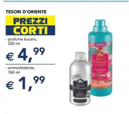 Esselunga TESORI D'ORIENTE profuma bucato offerta